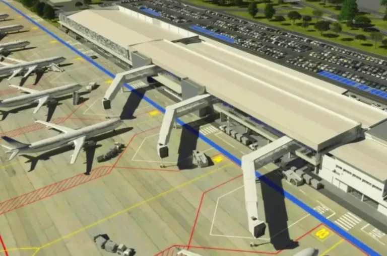 Terminal do Aeroporto de Campo Grande com três pontes de embarque e nova sala doméstica