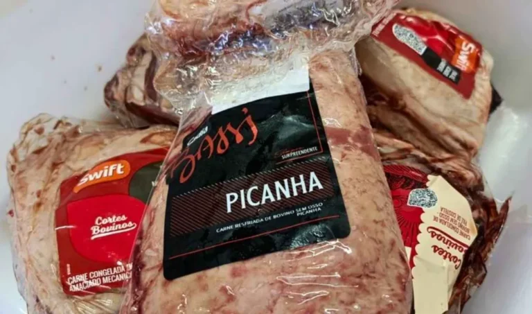 Homem é detido após tentar furtar picanha em supermercado de Dourados
