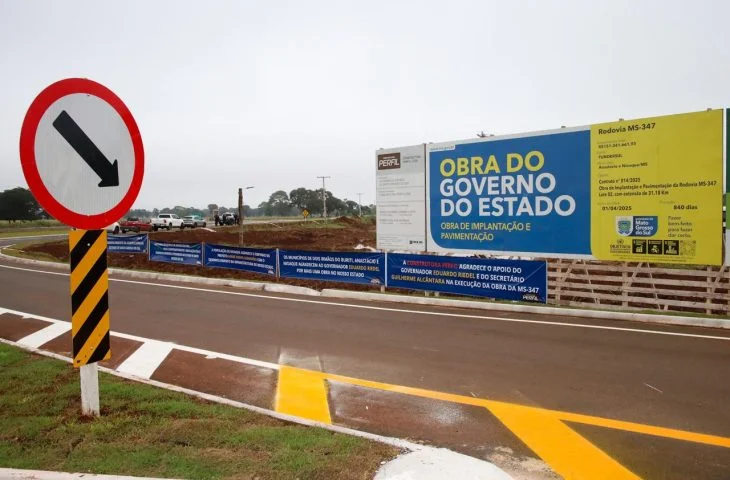 Nioaque recebe pacote de investimentos e inaugura pavimentação da MS-347