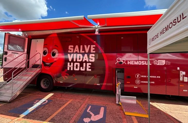 Hemosul Móvel segue levando coleta de sangue a Iguatemi e Naviraí em abril