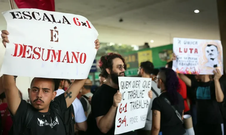 Fim da escala 6×1 é bandeira central nos atos do 1º de Maio