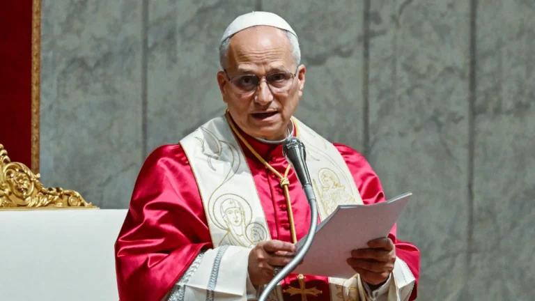 Papa Leão XIV diz que não tem medo do presidente dos EUA e reafirma promoção da paz