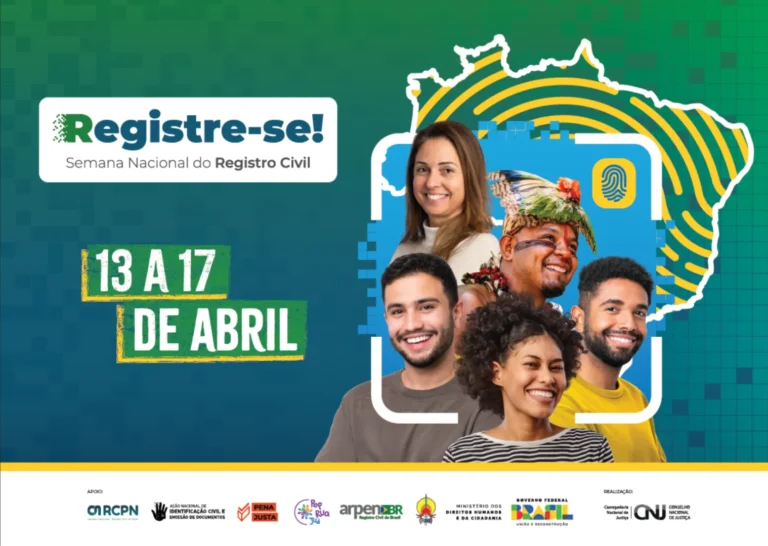 Justiça promove mutirão para emissão de documentos em MS entre 13 e 17 de abril