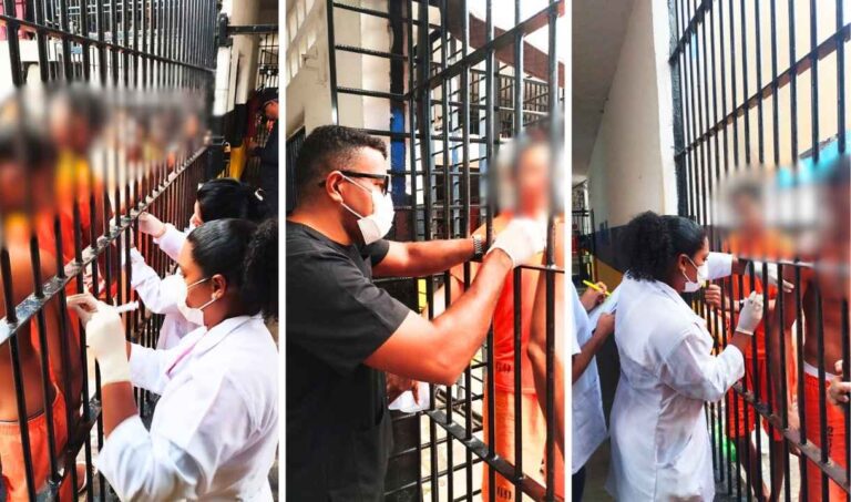 Presídio de Corumbá efetiva vacinação dos internos e servidores contra gripe