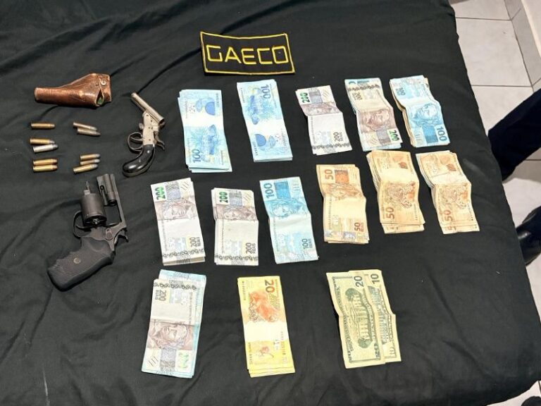 Gaeco prende policiais militares em operação contra tráfico e agiotagem em MS