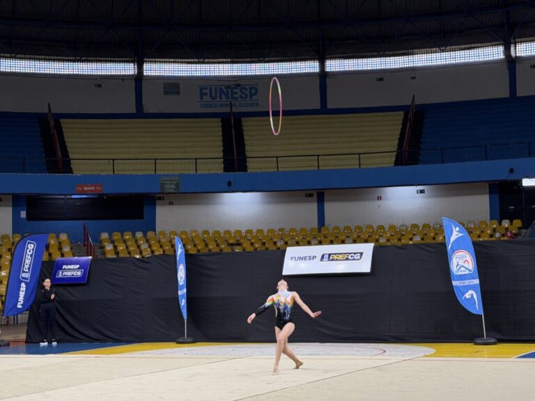 Jogos Escolares revela talentos da ginástica rítmica