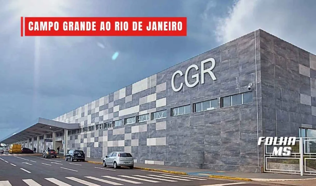 Avião da Gol taxiando no Aeroporto de Campo Grande ao amanhecer