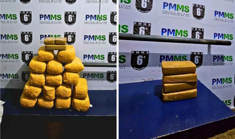 PM prende estrangeiros com cocaína e skunk na rodoviária de Corumbá