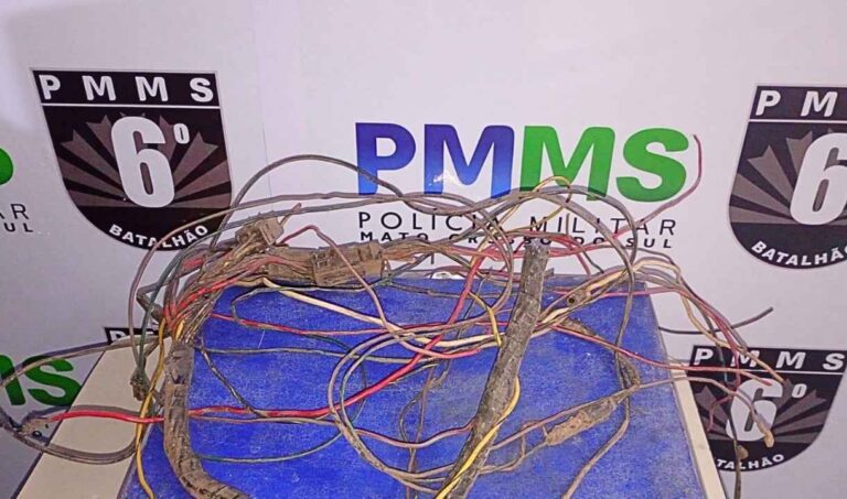 Dono de caminhão segura suspeito sozinho até a PM chegar e homem é preso por furto de fios no Cristo Redentor