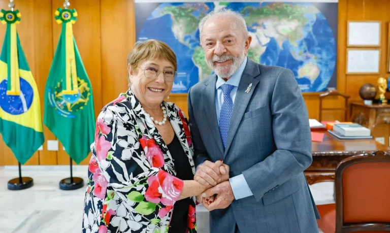 Lula reafirma apoio a Michelle Bachelet para liderar a ONU