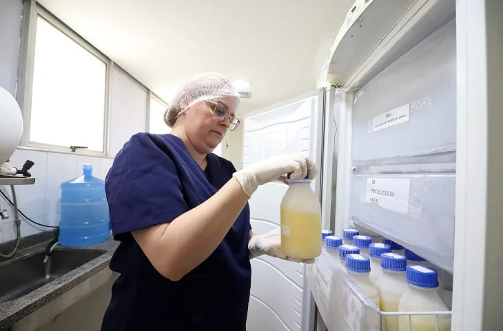 HRMS pede doação de leite humano para atender bebês internados