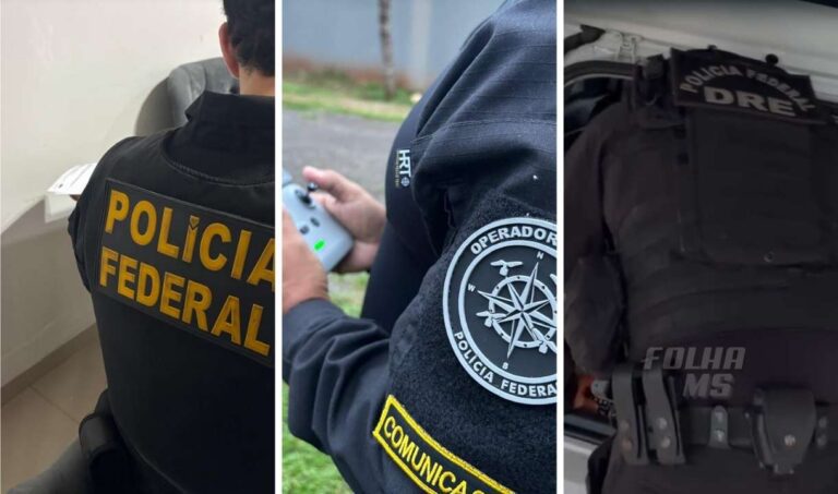 PF cumpre mandados em MS e outros três estados contra grupo ligado ao tráfico internacional