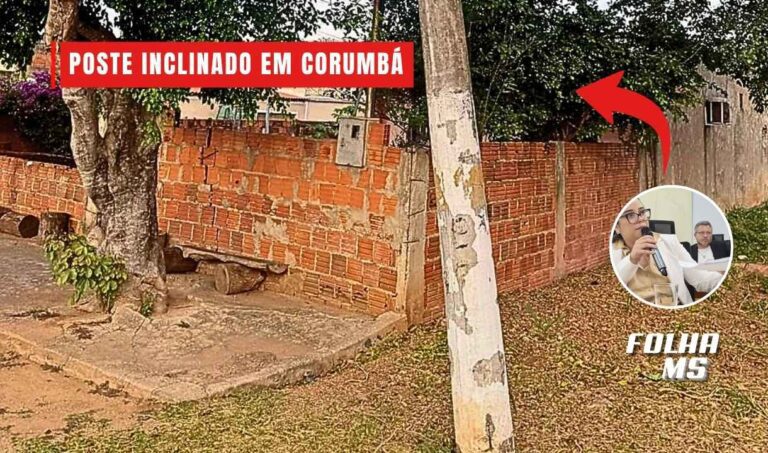 Hanna Santana cobra sinalização na Dom Aquino e manutenção em poste inclinado no Dom Bosco