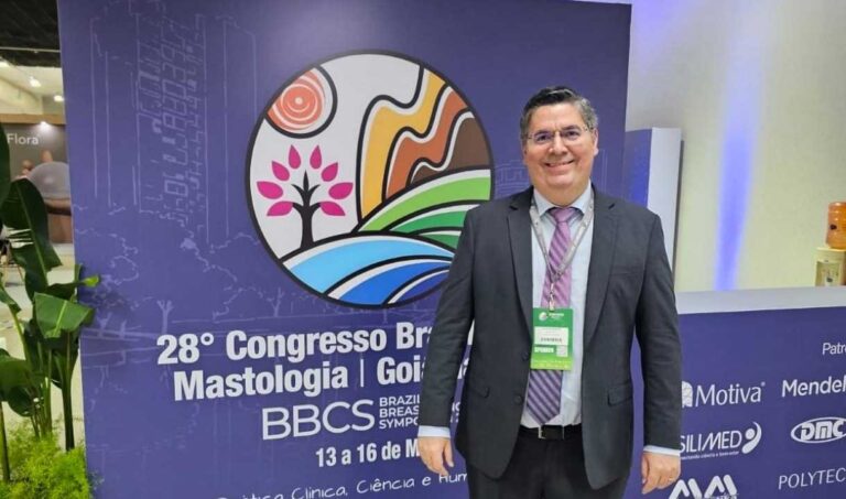 Victor Rocha leva resultados da Casa Rosa ao 28º Congresso Brasileiro de Mastologia e defende projeto como modelo nacional pelo SUS