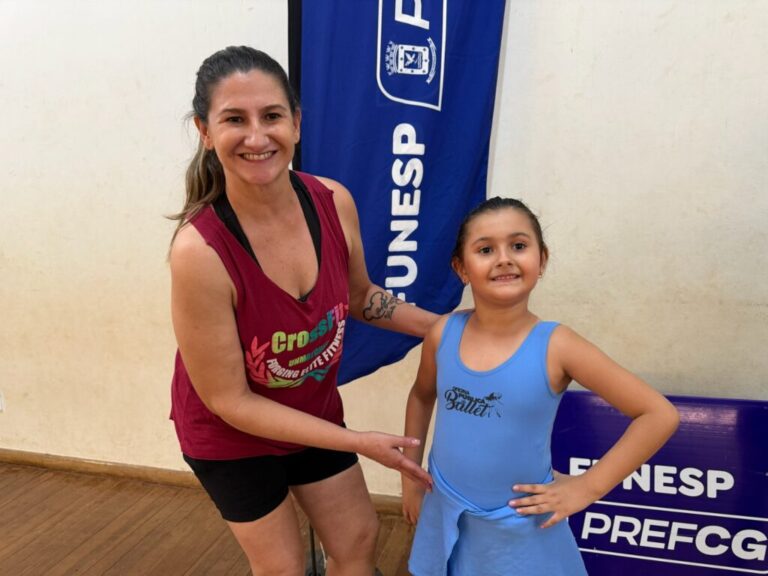 Oficinas gratuitas de ballet chegam a crianças da Capital