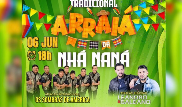Arraiá da Nhá Naná abre temporada de festas juninas em Corumbá neste sábado