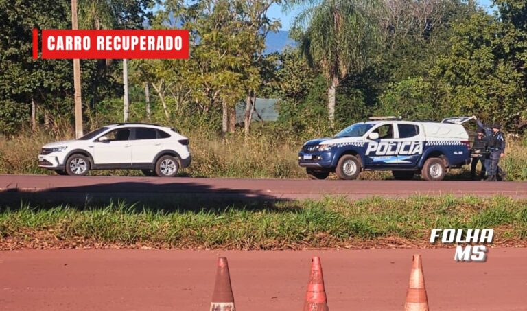 Venezuelanos são presos em Corumbá ao tentar levar carro com registro de apropriação indébita para a Bolívia