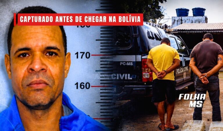 Condenado a 74 anos, integrante do PCC é capturado com armas e drogas em Ladário