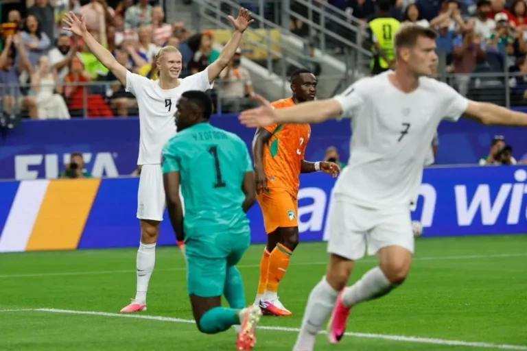 Haaland marca no fim, Noruega elimina Costa do Marfim e enfrenta o Brasil nas oitavas