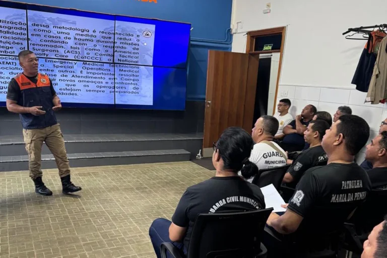 Formação sobre porte funcional qualifica atuação da Guarda Municipal