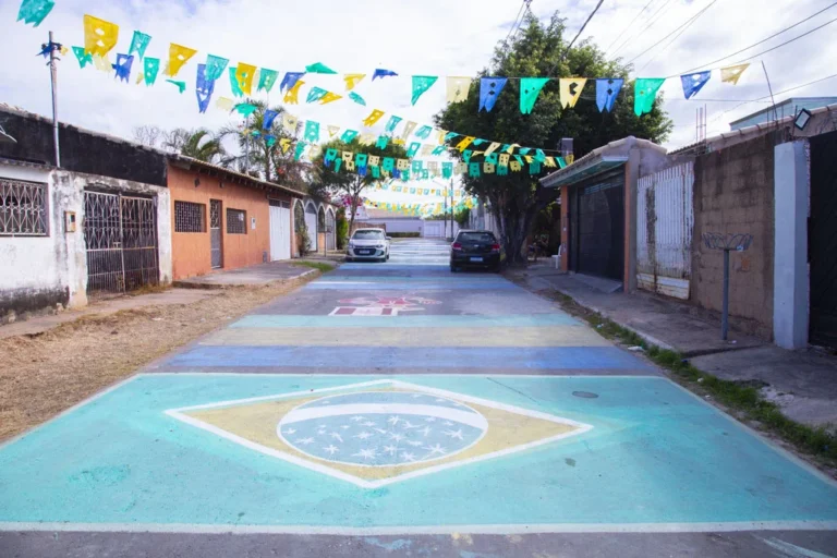 Prefeitura orienta sobre pintura e interdição de ruas em dias de jogos do Brasil