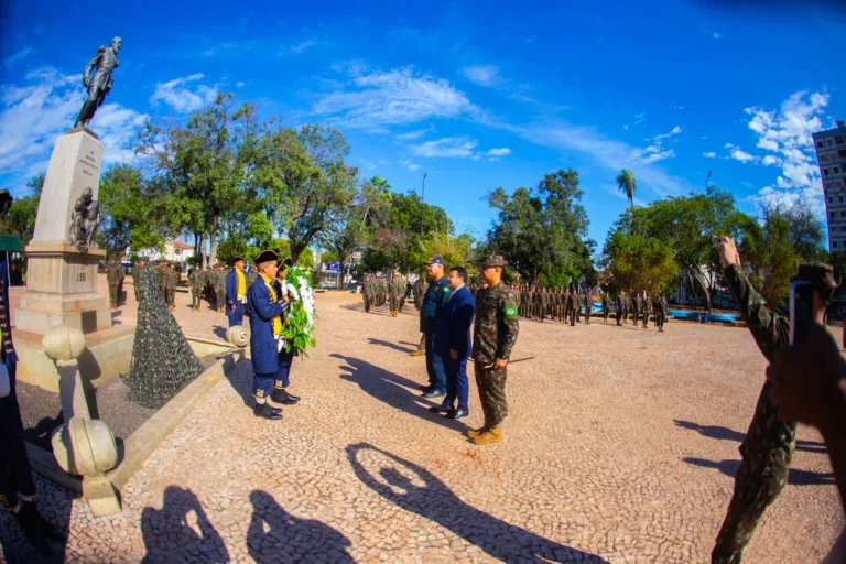 Retomada de Corumbá é lembrada em solenidade cívico-militar pelos 159 anos