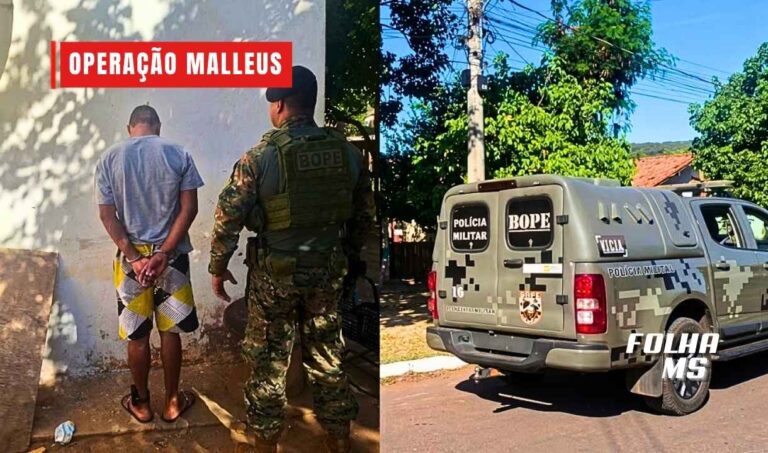Polícia militar realiza Operação Malleus contra facções em Campo Grande e interior de MS