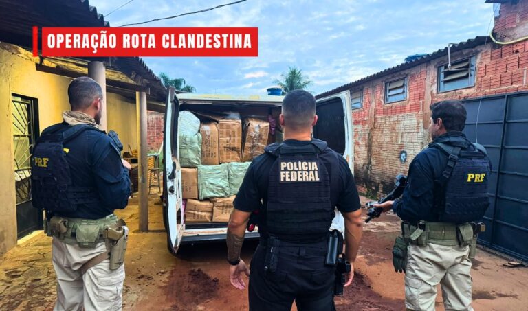 Polícia Federal faz operação contra esquema de cigarros contrabandeados em Campo Grande