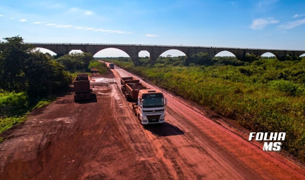 Moradores denunciam riscos em estrada tomada pelo transporte de minério em Corumbá 9 transporte minerio4