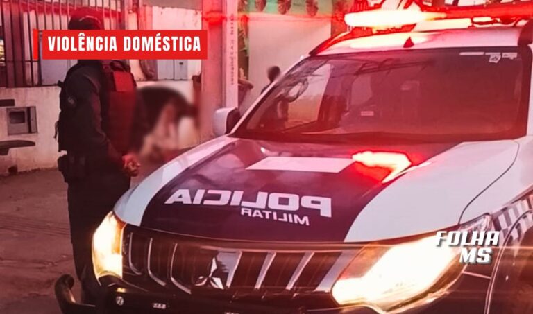Mulher reage a agressão e casal é levado para delegacia em Corumbá