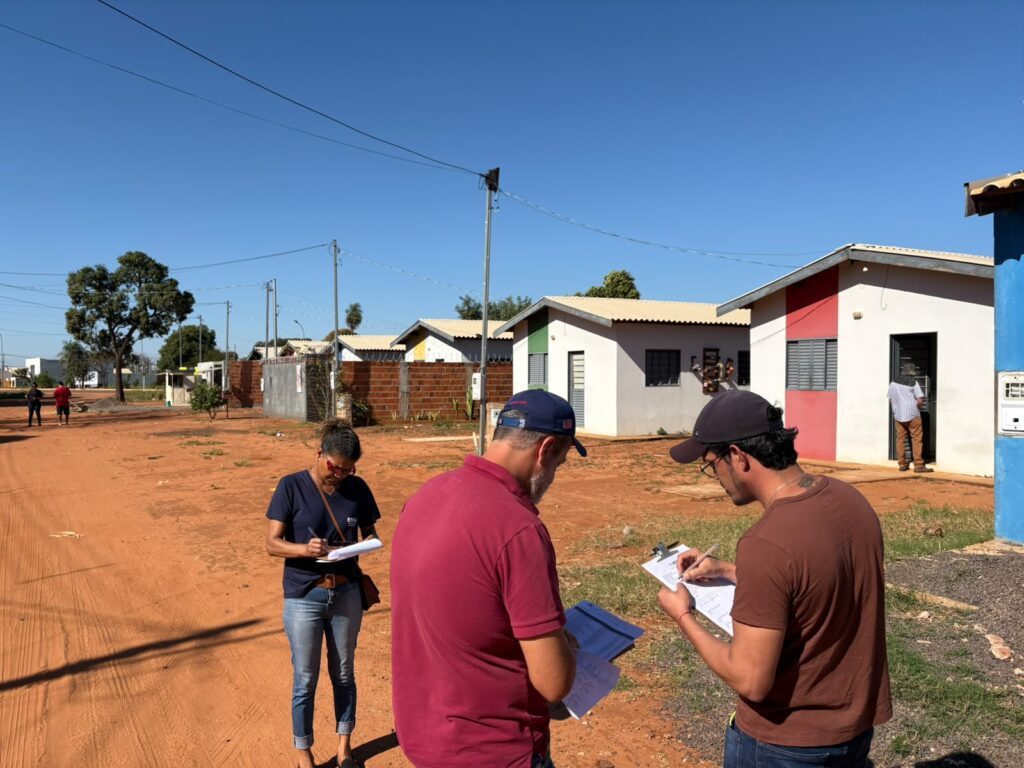 Emha realiza fiscalização no Bairro Lagoa Dourada