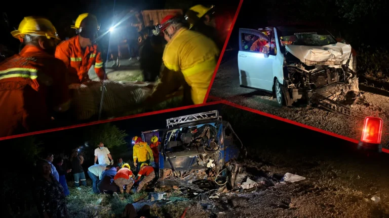 Bombeiros transportam brasileiras feridas após acidente na fronteira com a Bolívia