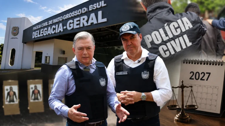 Riedel adia convocação da Polícia Civil para 2027 e decisão preocupa segurança pública de MS