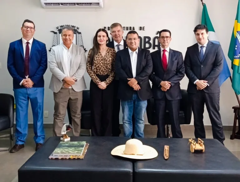 Magistrados da Justiça Federal realizam visita à Prefeitura de Corumbá