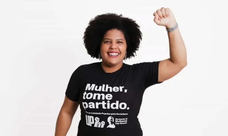 Unidade Popular anuncia candidatura de Samara Martins à Presidência