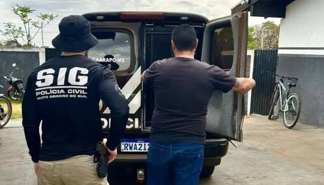 Investigadores da SIG trabalhando em delegacia regional no Mato Grosso do Sul