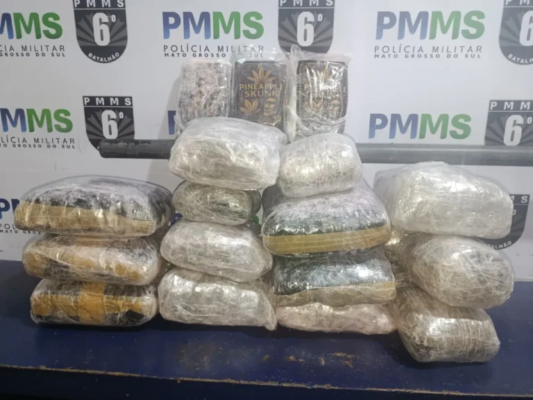 Mala com R$ 400 mil em drogas é despachada em ônibus, mas dono desaparece em Corumbá