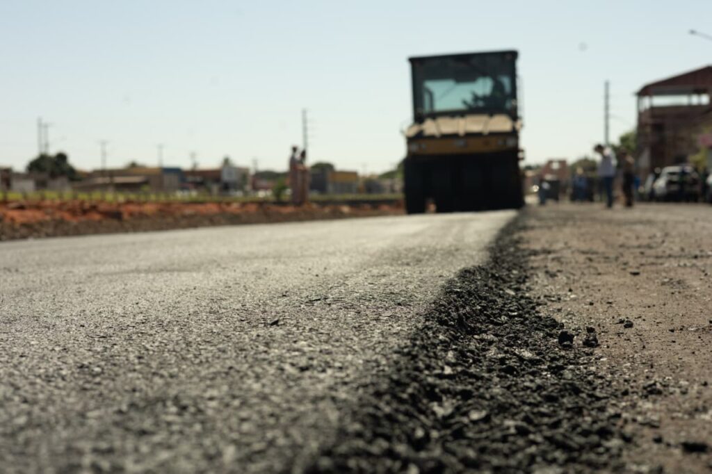PrefCG inicia recapeamento na Avenida Ernesto Geisel