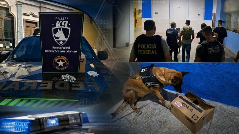 Receita e PF apreendem entorpecentes em centro de distribuição de Corumbá