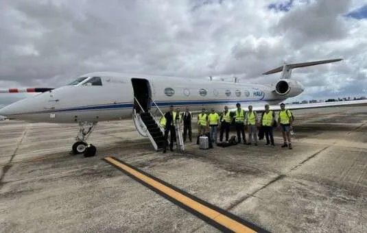 Avião laboratório alemão sobrevoa áreas alagadas do Pantanal para medir dióxido de carbono e metano