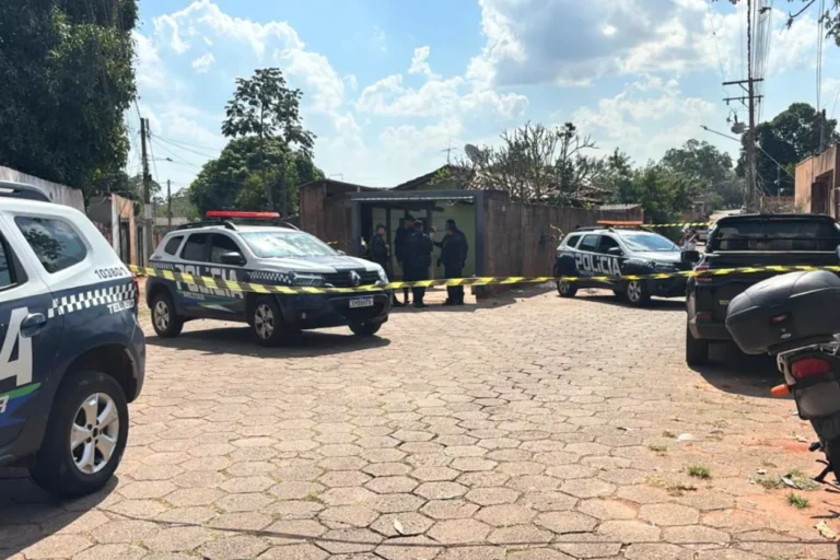 Policiais e socorristas atendem homem baleado após confronto em Campo Grande