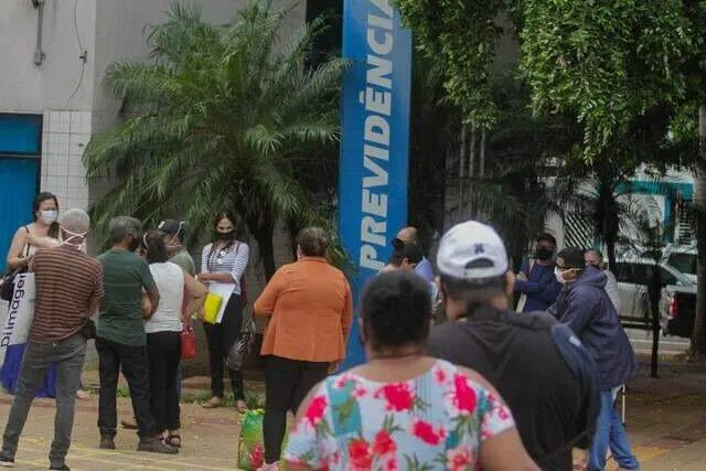 Prédio do INSS em Campo Grande com atendimento ao público