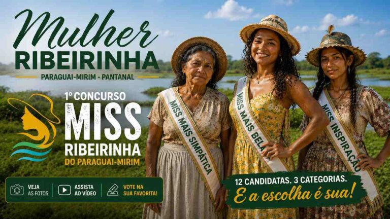 Miss Ribeirinha abre votação popular com 12 candidatas do Paraguai-Mirim