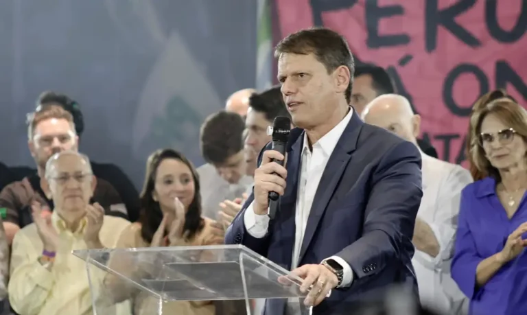 Republicanos oficializa Tarcísio como candidato ao governo de São Paulo