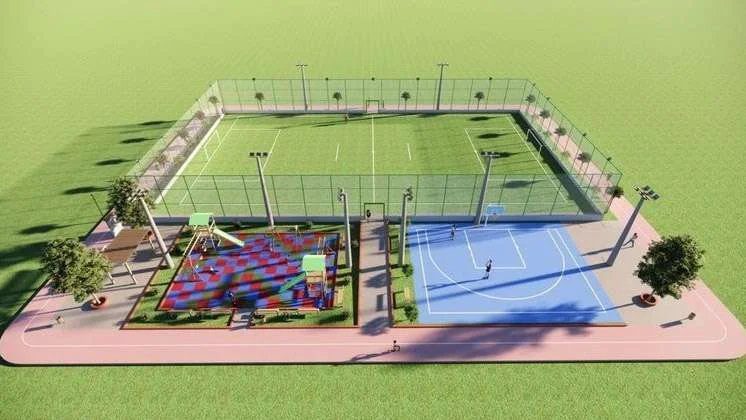 Prefeitura reabre licitação e anuncia praça esportiva no bairro Aeroporto