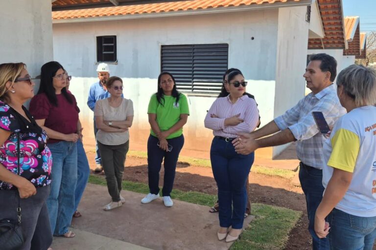 Conselho Gestor do FHIS acompanha obras dos Residenciais dos Ipês