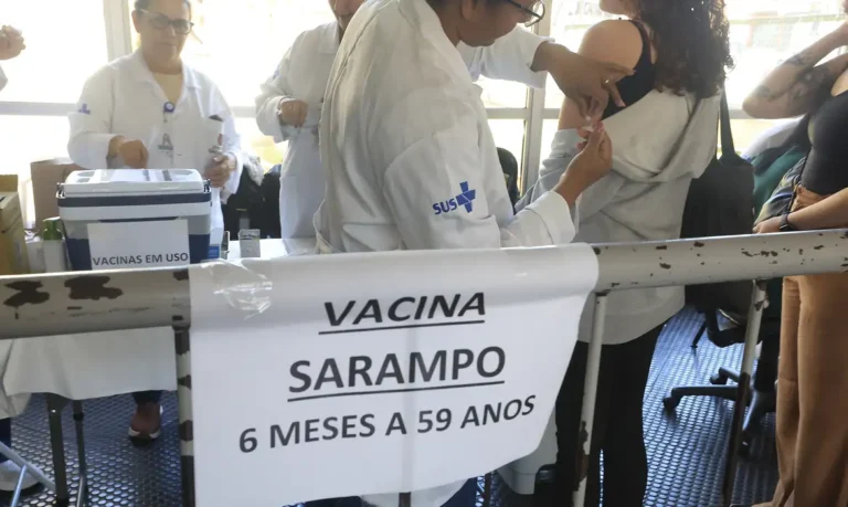 São Paulo registra mais de 795 mil vacinas contra o sarampo aplicadas