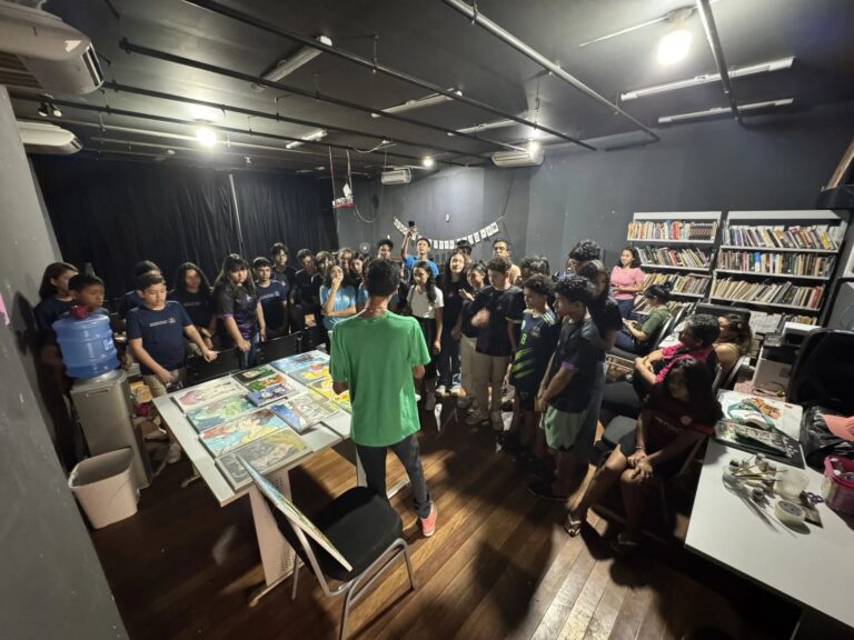 Semana Nacional do Patrimônio registra oficina de pintura para jovens em Corumbá