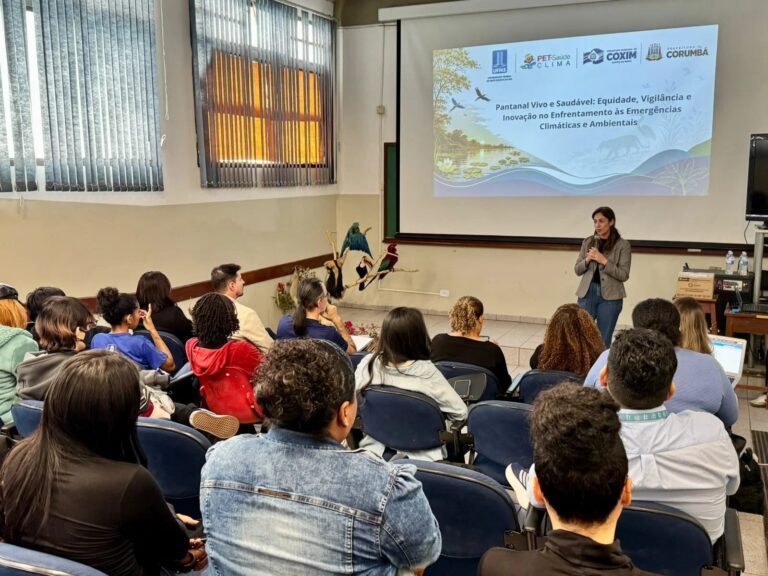 PET-Saúde Clima começa a atuar em Corumbá para mapear impactos na saúde