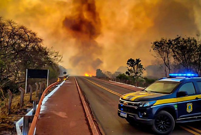 Bira cobra ações preventivas contra incêndios às margens da BR-262 entre Corumbá e Campo Grande